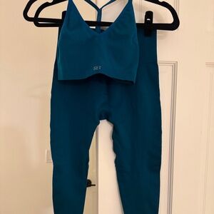 SET ACTIVE SCULPTFLEX Legging & Bra Workout Set